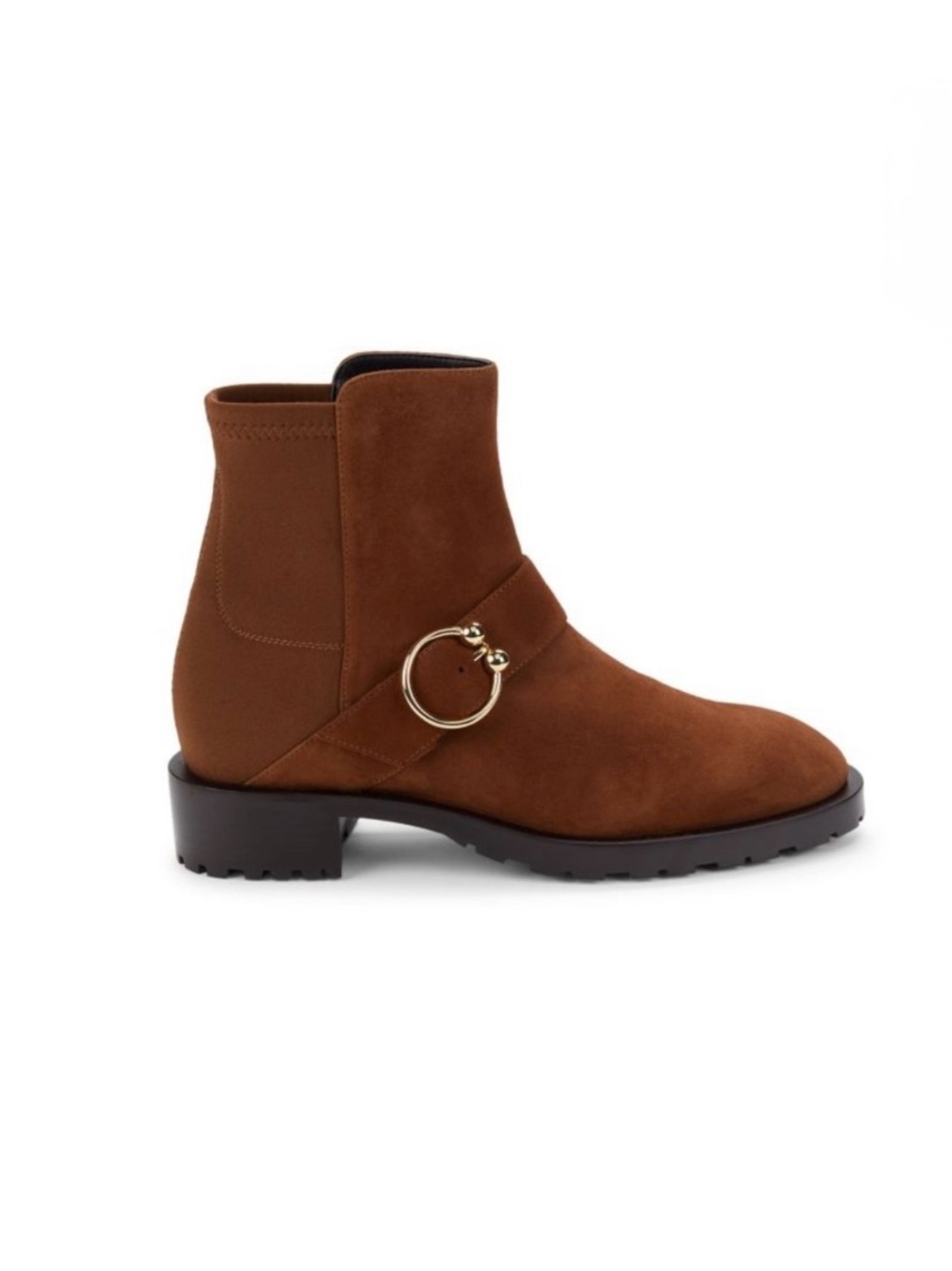 STUART WEITZMAN women size 8.5 NEW
Luxering Booties $595 
Color: COFFEE